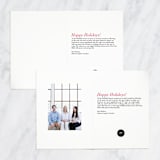 "In All Things" - Holiday Cards in Snow by Dawn Jasper - Interior Options