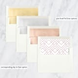 "In All Things" - Holiday Cards in Snow by Dawn Jasper - Envelope Liners