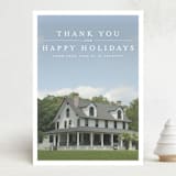 "Classic" - Holiday Cards in Snow by Kasia Labocki - Front