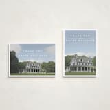 "Classic" - Holiday Cards in Snow by Kasia Labocki - Photo Orientation Options