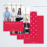 "Uploading joy" - Holiday Cards in Christmas by Anupama - Back of Card