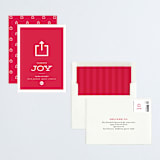 "Uploading joy" - Holiday Cards in Christmas by Anupama - Assembled