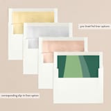 "Wonderful" - Holiday Cards in Fern by Christie Garcia - Envelope Liners