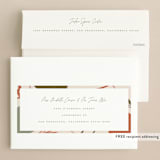 "Formal funk" - Holiday Cards in Spice by Creo Study - FREE Recipient Addressing