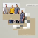 "Building Blocks" - Holiday Cards in Brass by fatfatin - Back of Card