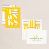 "Thanks" - Holiday Cards in Cornucopia by Jessica Corliss - Assembled