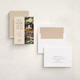 "you made our year" - Holiday Cards in Vanilla by Kamala Nahas - Assembled