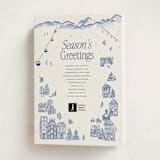 "Aspen" - Holiday Cards in Powder by Jenna Holcomb - Folded Card