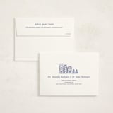 "Aspen" - Holiday Cards in Powder by Jenna Holcomb - FREE Recipient Addressing