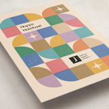"Joyful Geometry" - Holiday Cards in Champagne by Igor - Detail