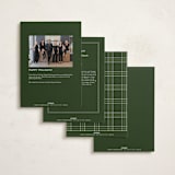 "archway" - Holiday Cards in Spruce by Owl and Toad - Back of Card Options