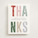 "BIG thanks" - Holiday Cards in Candy Dish by Pixel and Hank - Front