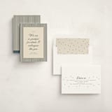 "pinstriped border" - Holiday Cards in Navy by Ellen Schlegelmilch - Assembled