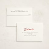 "Ribbon Greeting" - Holiday Cards in Holly Berry by AK Graphics - FREE Recipient Addressing
