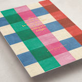 "Playful Plaid" - Holiday Cards in Candy by Baumbirdy - Detail
