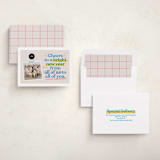 "highlighter" - Holiday Cards in Winter Sky by Owl and Toad - Assembled