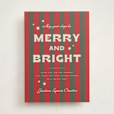 "Retro" - Holiday Cards in Garland by Wildfield Paper Co - Front