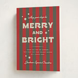 "Retro" - Holiday Cards in Garland by Wildfield Paper Co - Folded Card