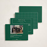 "Year of Growth" - Holiday Cards in Holly by Sarah Hawkins Designs - Back of Card Options