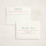 "Festive Stripes" - Holiday Cards in Stocking by Alston Foster - FREE Recipient Addressing