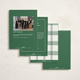 "Good Tidings" - Holiday Cards in Wreath by Blustery August - Back of Card Options