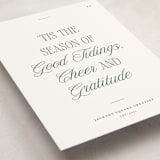 "Good Tidings" - Holiday Cards in Wreath by Blustery August - Detail