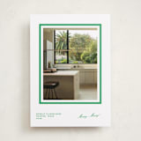 "Poplin" - Holiday Cards in Wreath by Megan Davis - Front