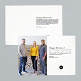 "Bouquet" - Holiday Cards in Snowfall by Melanie Kosuge - Interior Options