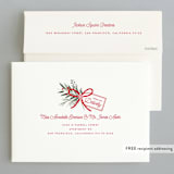 "Bouquet" - Holiday Cards in Snowfall by Melanie Kosuge - FREE Recipient Addressing