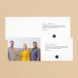 "Bold Gratitude" - Holiday Cards in Ivory by Beth Schneider - Interior Options