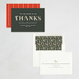 "Adorned Thanks" - Holiday Cards in Pine by Meggy Masters - Assembled
