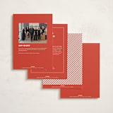 "twine and paper" - Holiday Cards in Peppermint by Adelyn T. - Back of Card Options