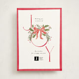 "vintage joy" - Holiday Cards in Candy Cane by Creo Study - Front