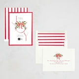 "Vintage Joy" - Holiday Cards in Candy Cane by Creo Study - Assembled
