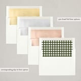"Forest" - Holiday Cards in Pine by Jenna Holcomb - Envelope Liner Options