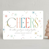 "Cheers to you!" - Holiday Cards in Confetti by Robert and Stella - Front