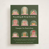 "Homes for the Holidays" - Holiday Cards in Pine by Jenna Holcomb - Front