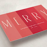 "merry merry" - Holiday Cards in Santa Suit by Lori Wemple - Detail