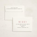 "merry merry" - Holiday Cards in Santa Suit by Lori Wemple - FREE Recipient Addressing