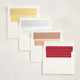 "Find a Word" - Holiday Cards in Raspberry by Hudson meet Rose - Envelope Liner Options