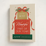 "Gift Stack" - Holiday Cards in Santa by Paper Raven Co. - Folded Card