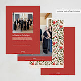 "Winter Mix" - Holiday Cards in Vanilla by Michelle Taylor - Back of Card Options