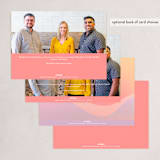 "a new peace" - Holiday Cards in Compassion by Kamala Nahas - Back of Card