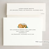 "Snowy Street" - Holiday Cards in Midnight by Bethan - FREE Recipient Addressing