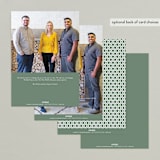 "encircled" - Holiday Cards in Balsam by Melanie Kosuge - Back of Card