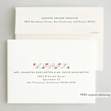 "Candy Cane" - Holiday Cards in Mint by Yuliya Evseeva - FREE Recipient Addressing