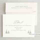 "Mist" - Holiday Cards in Evergreen by AK Graphics - FREE Recipient Addressing
