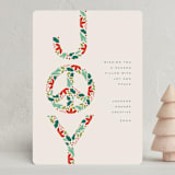 "Many Wishes" - Holiday Cards in Chardonnay by Michelle Taylor - Front