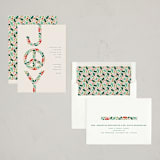 "Many Wishes" - Holiday Cards in Chardonnay by Michelle Taylor - Assembled