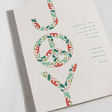 "Many Wishes" - Holiday Cards in Chardonnay by Michelle Taylor - Close-Up